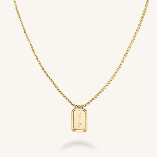Rosefield Octagon Pendant Necklace Outlet