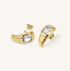 Rosefield Octagon Ridged Studs Best