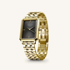Rosefield Octagon XS Black Gold Hot