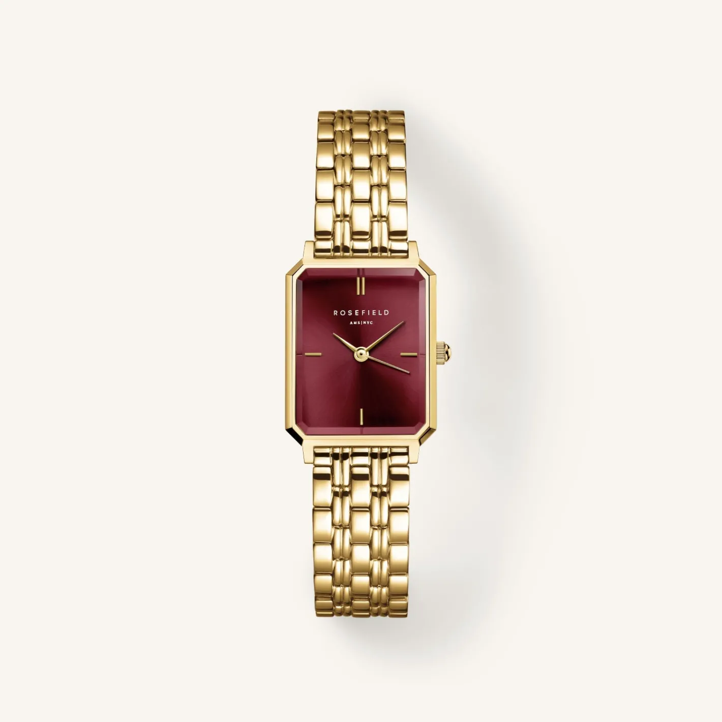 Rosefield Octagon XS Burgundy Discount