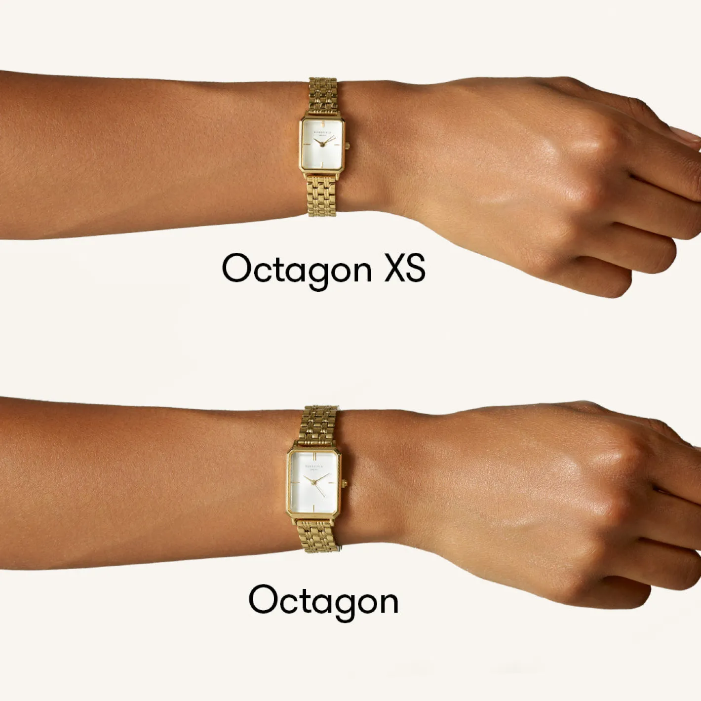 Rosefield Octagon XS Gold Clearance