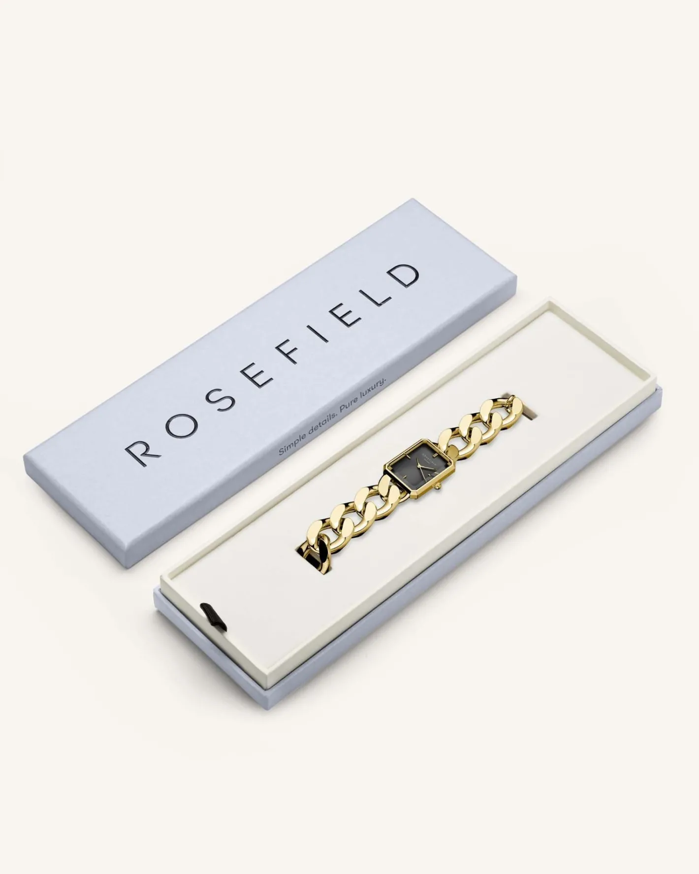 Rosefield Octagon XS Studio Black Gold Hot