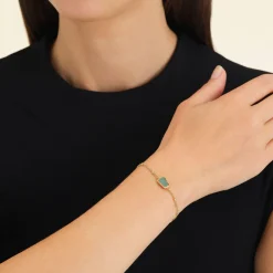 Rosefield Organic Gemstone Bracelet Discount
