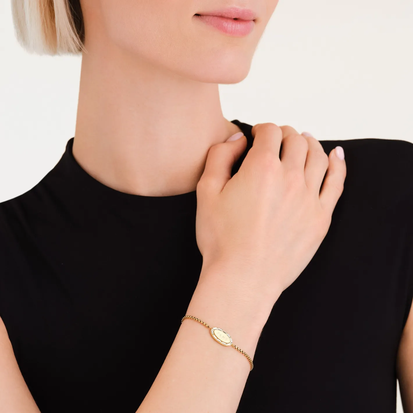 Rosefield Oval Baguette Bracelet Clearance