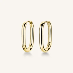 Rosefield Oval Hoops Gold Discount