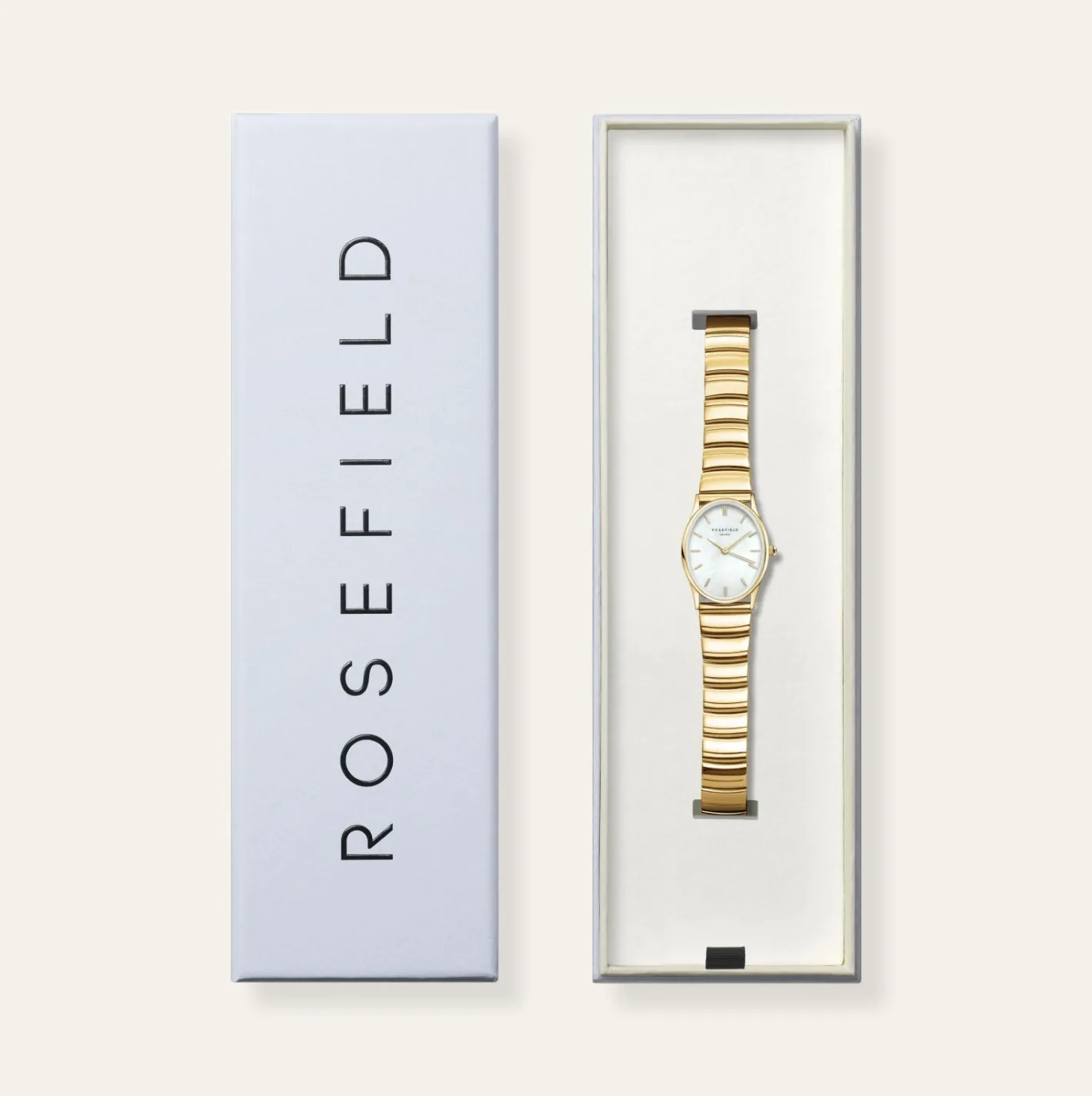 Rosefield Oval Pearl Gold Outlet