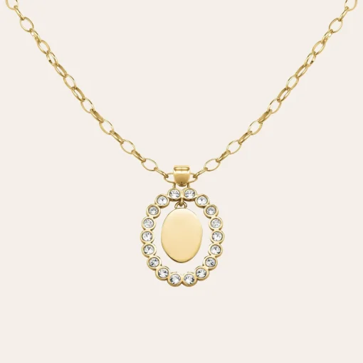Rosefield Oval Pendant Necklace Clearance