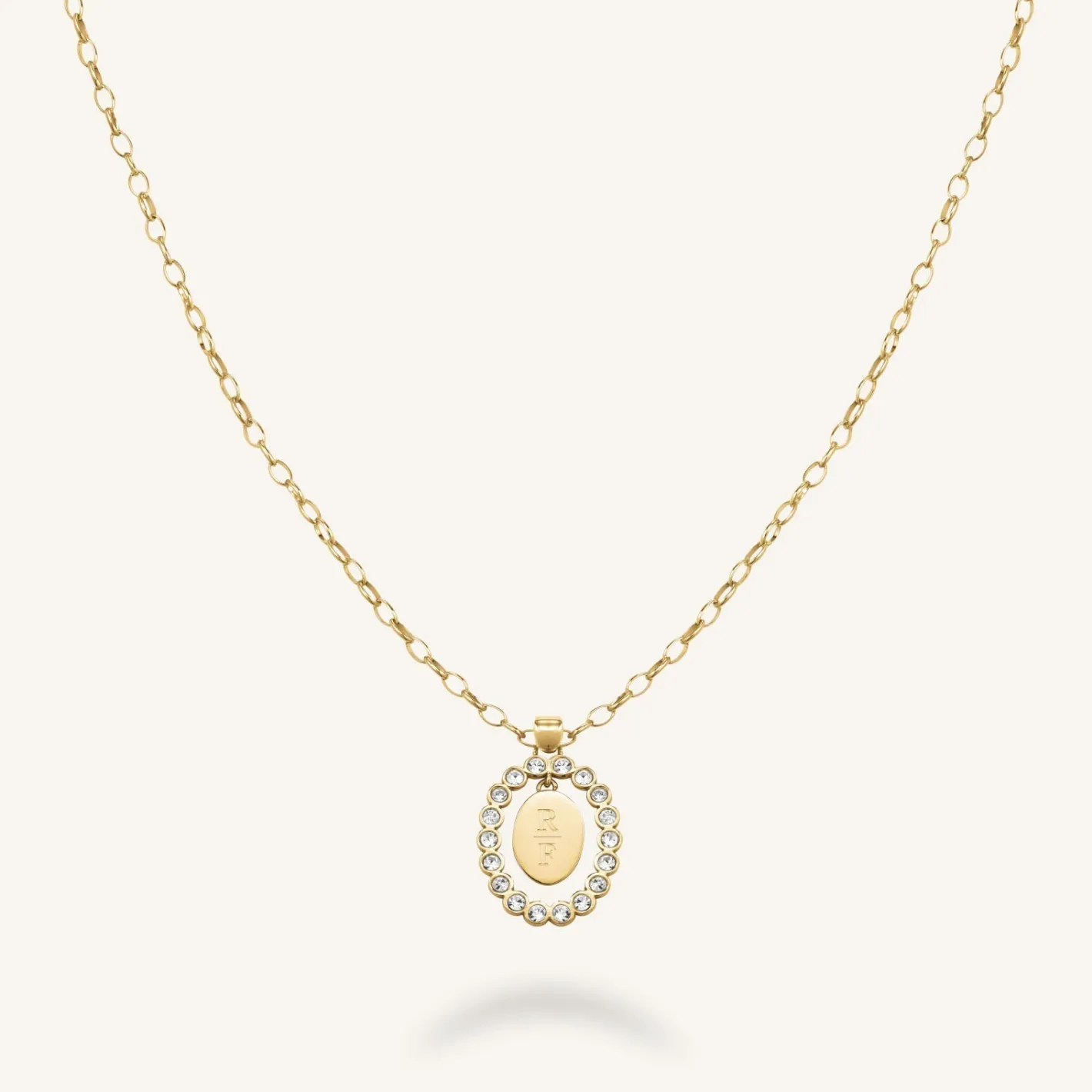 Rosefield Oval Pendant Necklace Clearance