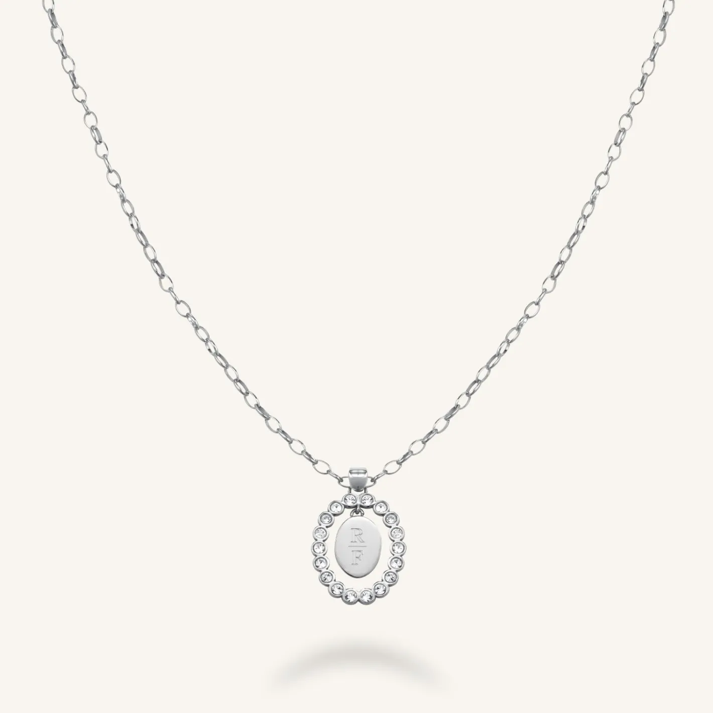 Rosefield Oval Pendant Necklace Clearance