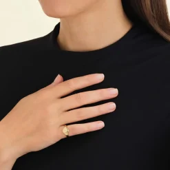 Rosefield Oval Pinky Ring New