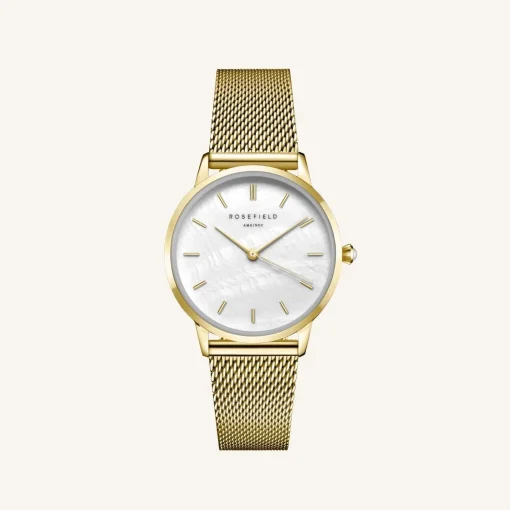 Rosefield Pearl Edit Mesh Gold Fashion
