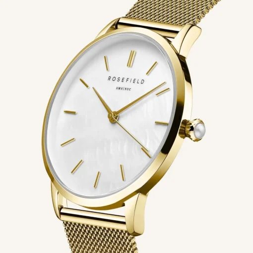 Rosefield Pearl Edit Mesh Gold Fashion