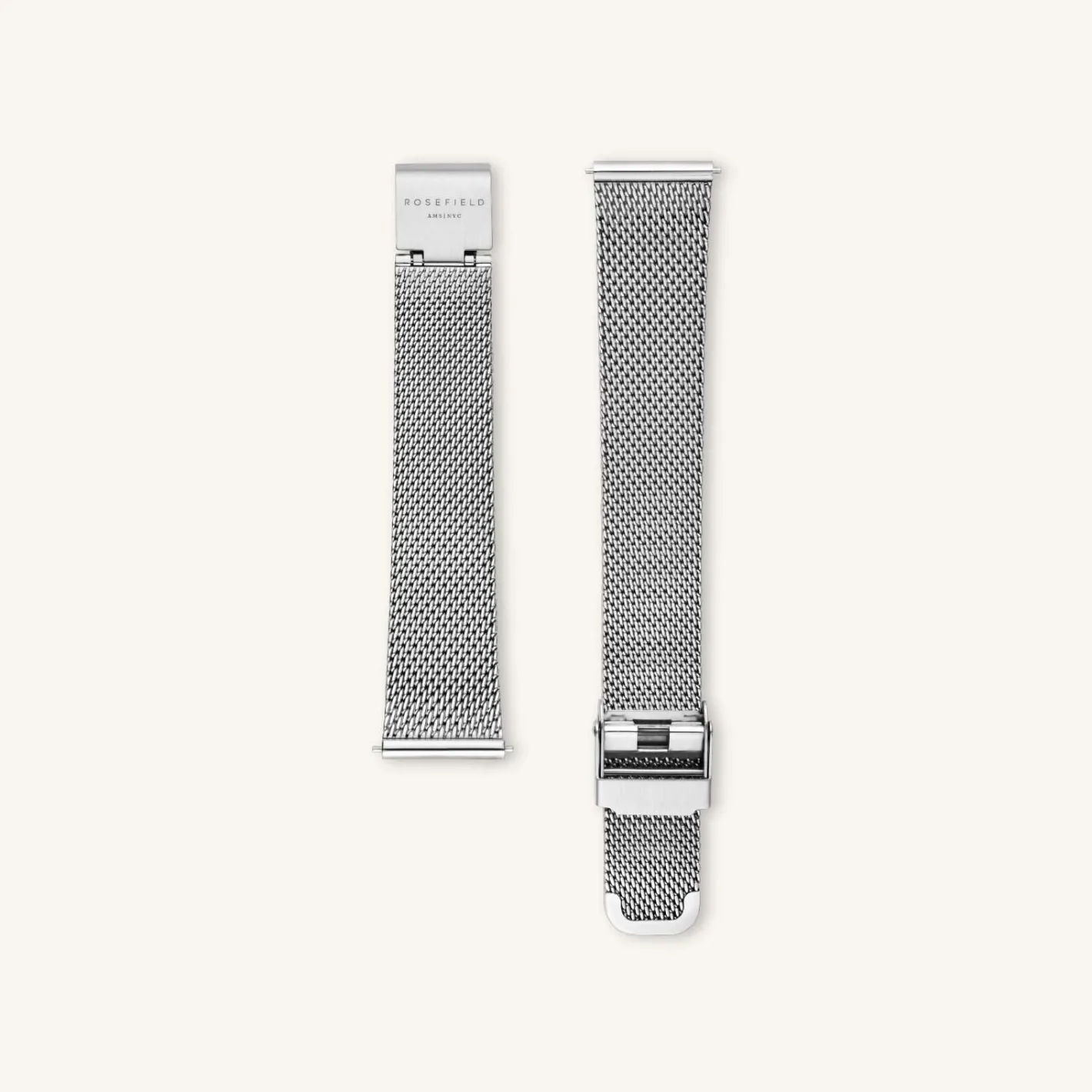 Rosefield Pearl Edit Mesh Silver Fashion