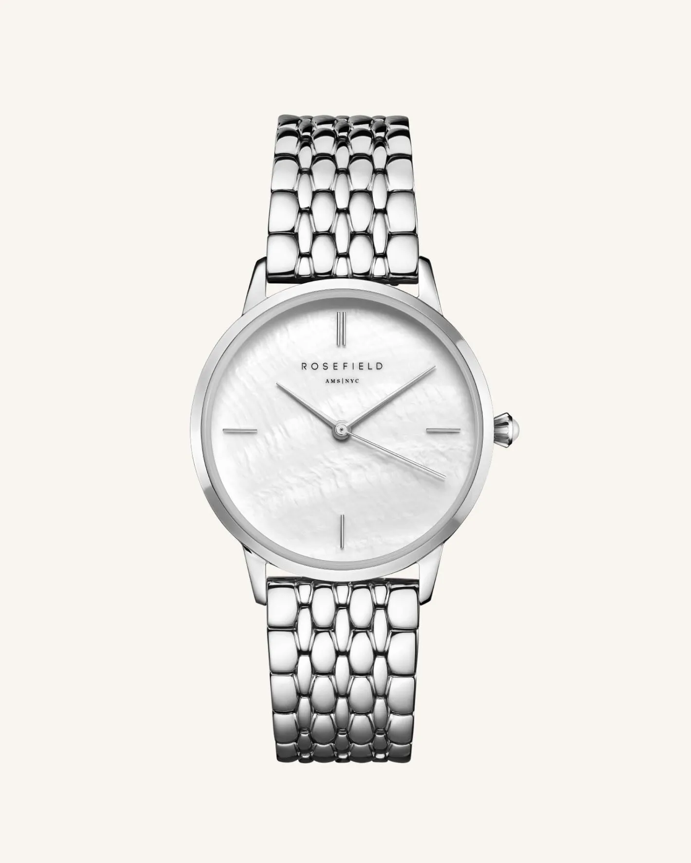 Rosefield Pearl Edit Silver New