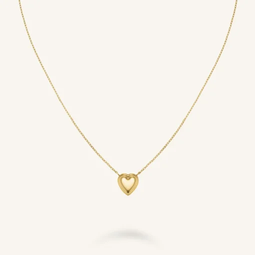 Rosefield Puffy Heart Necklace Sale