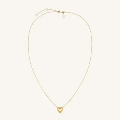Rosefield Puffy Heart Necklace Sale