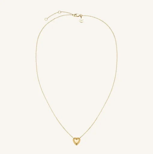 Rosefield Puffy Heart Necklace Sale