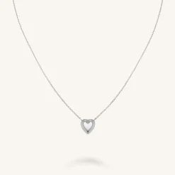 Rosefield Puffy Heart Necklace Sale