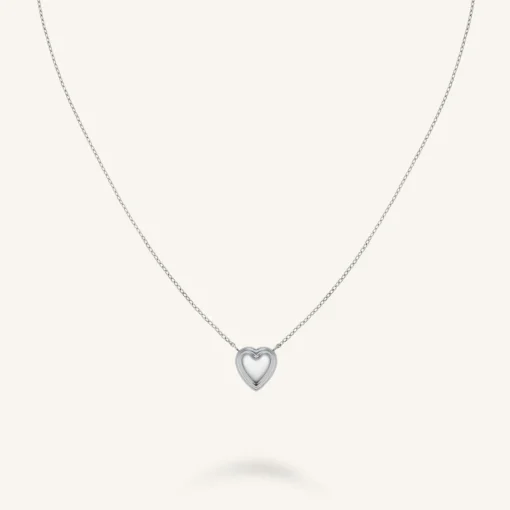 Rosefield Puffy Heart Necklace Sale