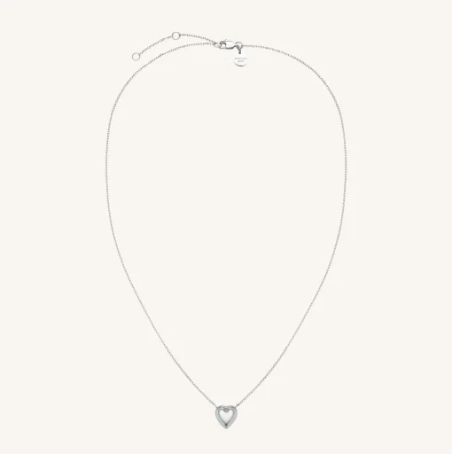 Rosefield Puffy Heart Necklace Sale