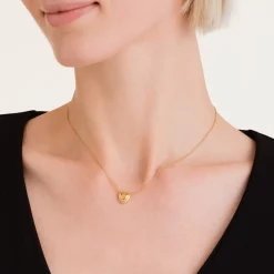 Rosefield Puffy Heart Necklace Sale