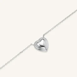 Rosefield Puffy Heart Necklace Sale