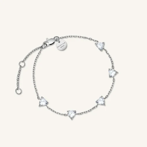 Rosefield Row Hearts Bracelet Discount