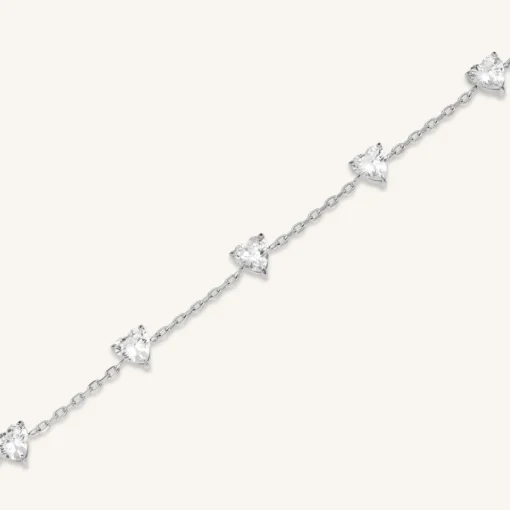 Rosefield Row Hearts Bracelet Discount