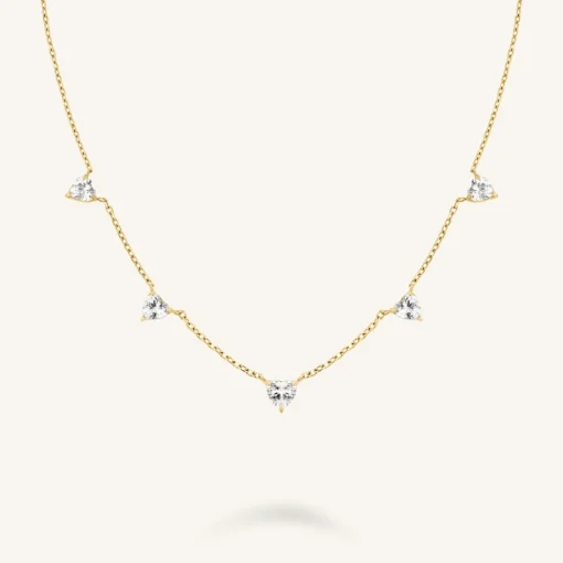 Rosefield Row Hearts Necklace Best