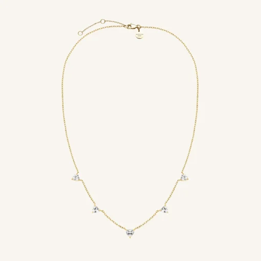Rosefield Row Hearts Necklace Best
