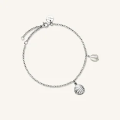 Rosefield Shell and pearl bracelet Outlet