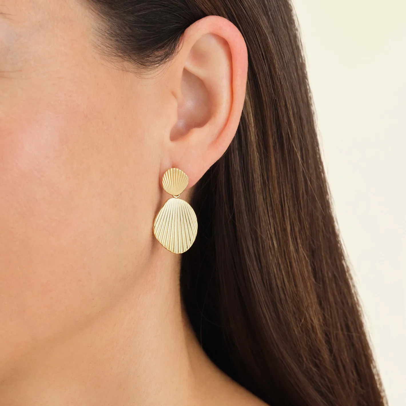 Rosefield Shell earrings Fashion