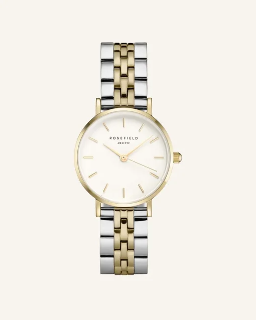 Rosefield Silver - Gold Strap Fashion