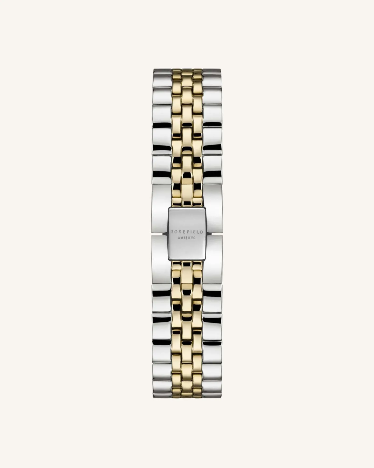 Rosefield Silver - Gold Strap Fashion