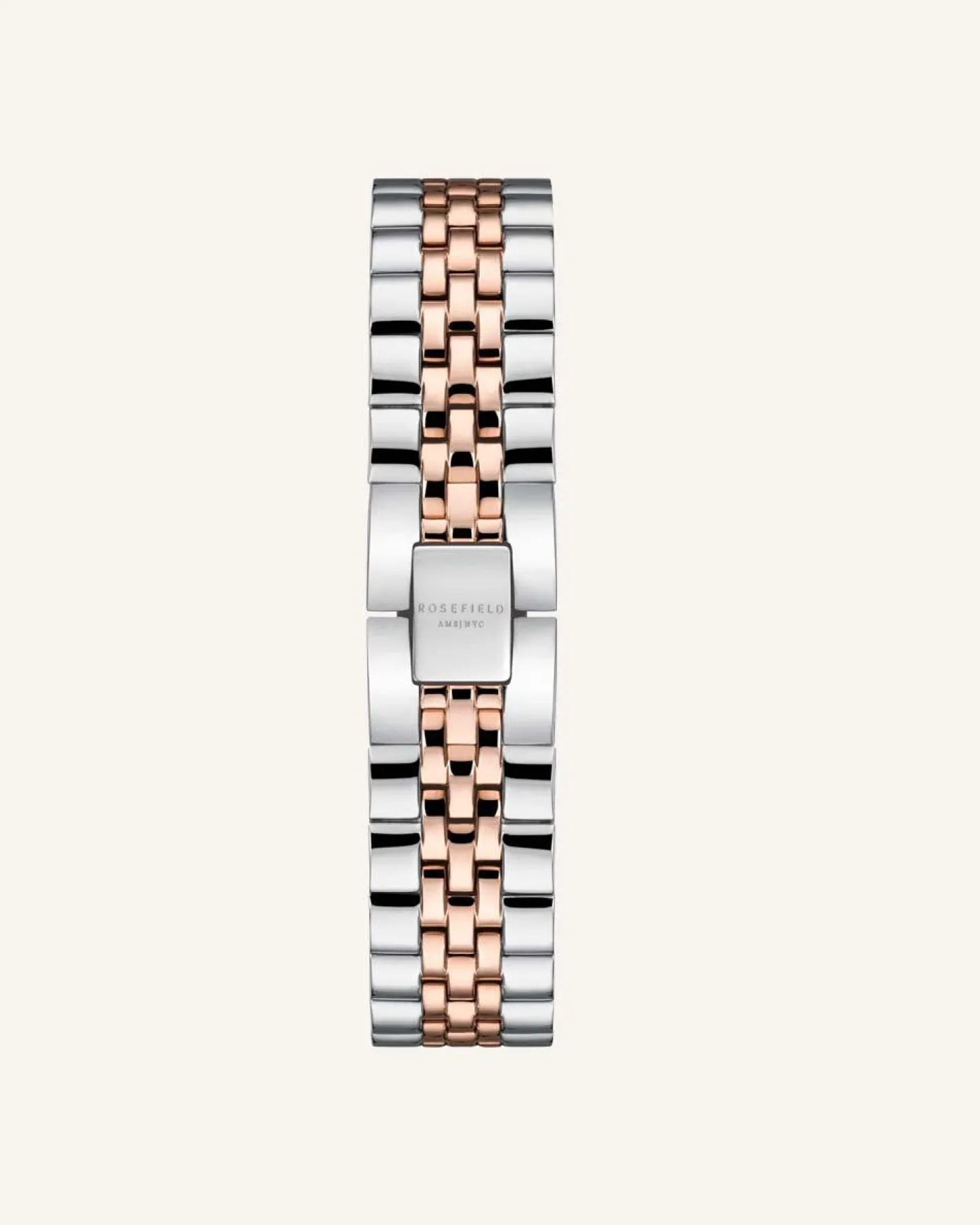 Rosefield Silver - Rose gold Strap Hot