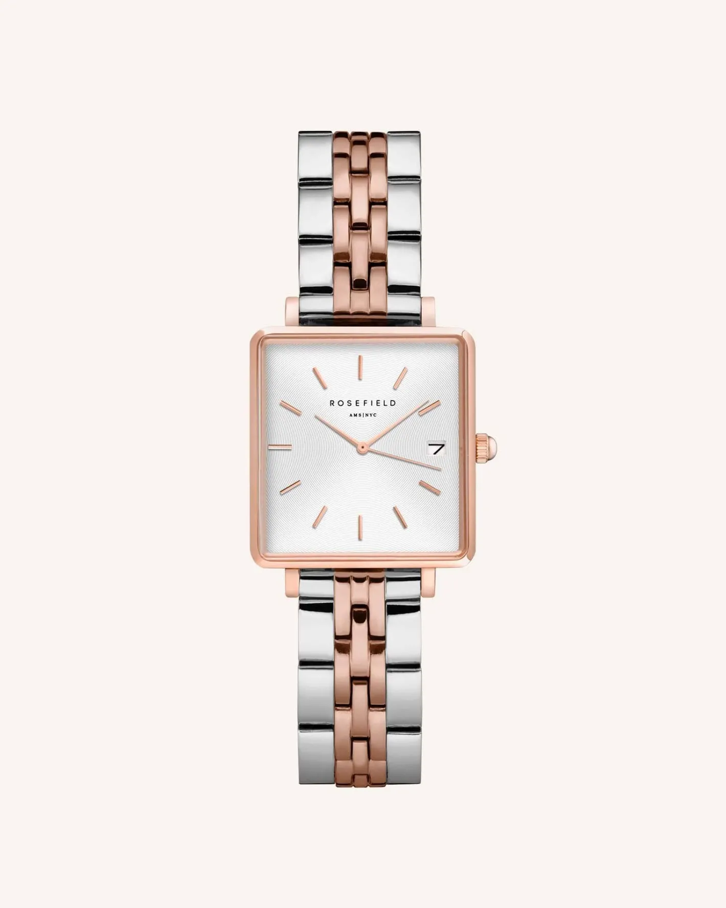 Rosefield Silver - rose gold Strap Hot