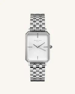 Rosefield Silver Steel Strap Clearance