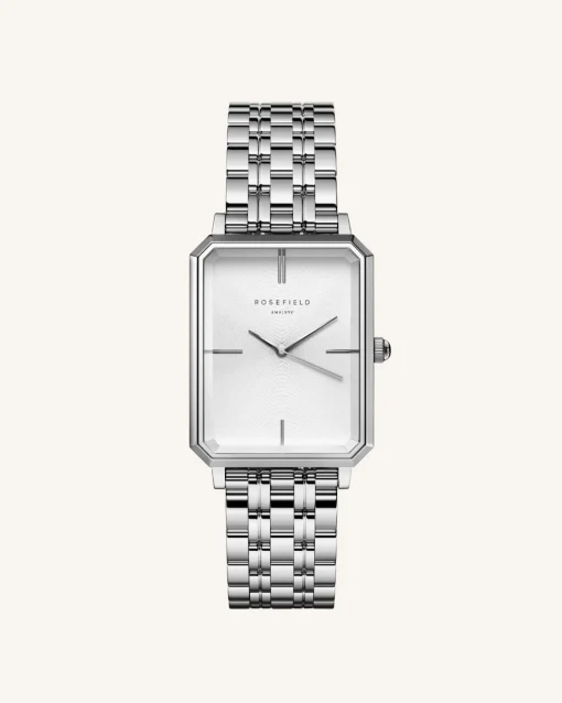 Rosefield Silver Steel Strap Clearance