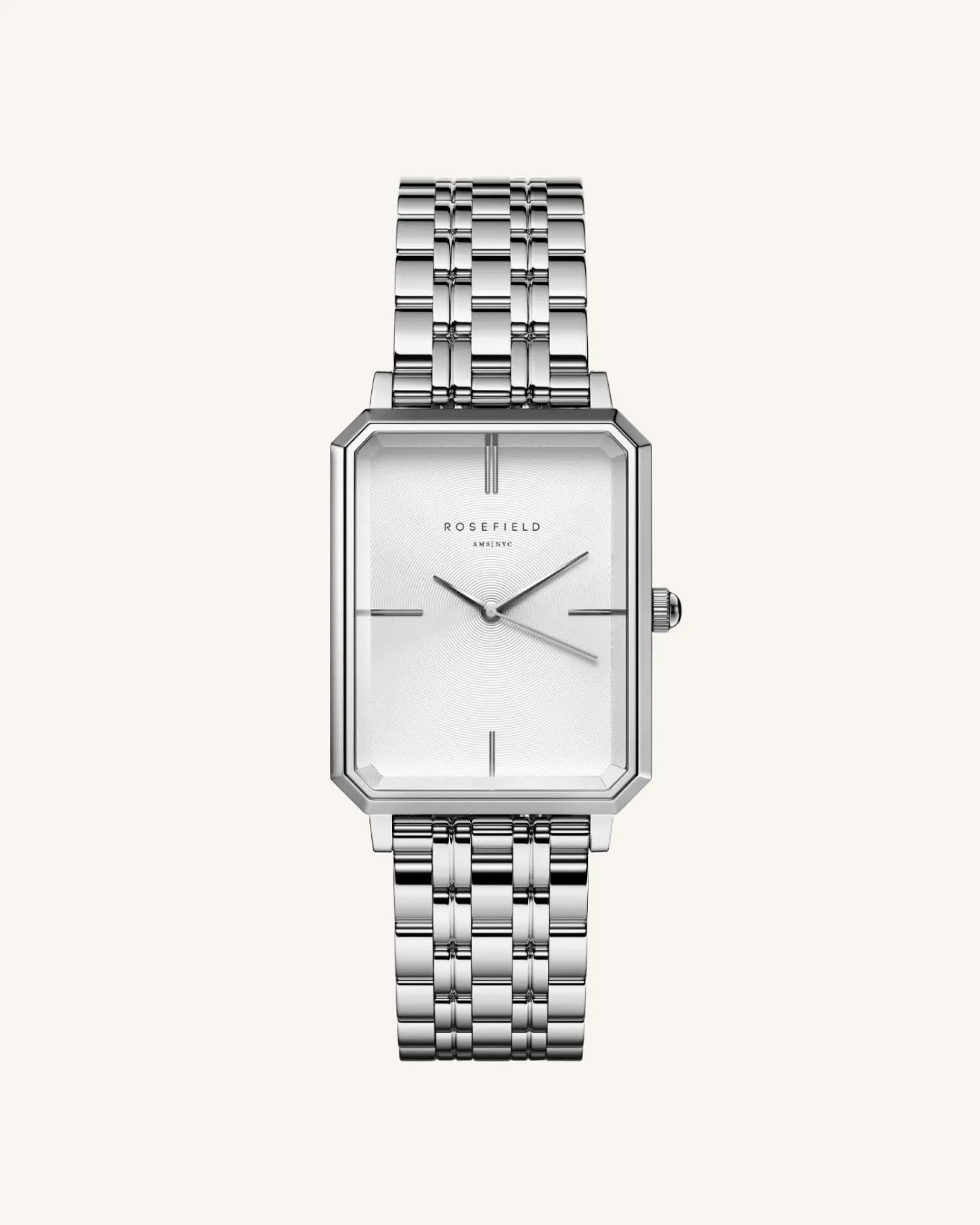 Rosefield Silver Steel Strap Clearance