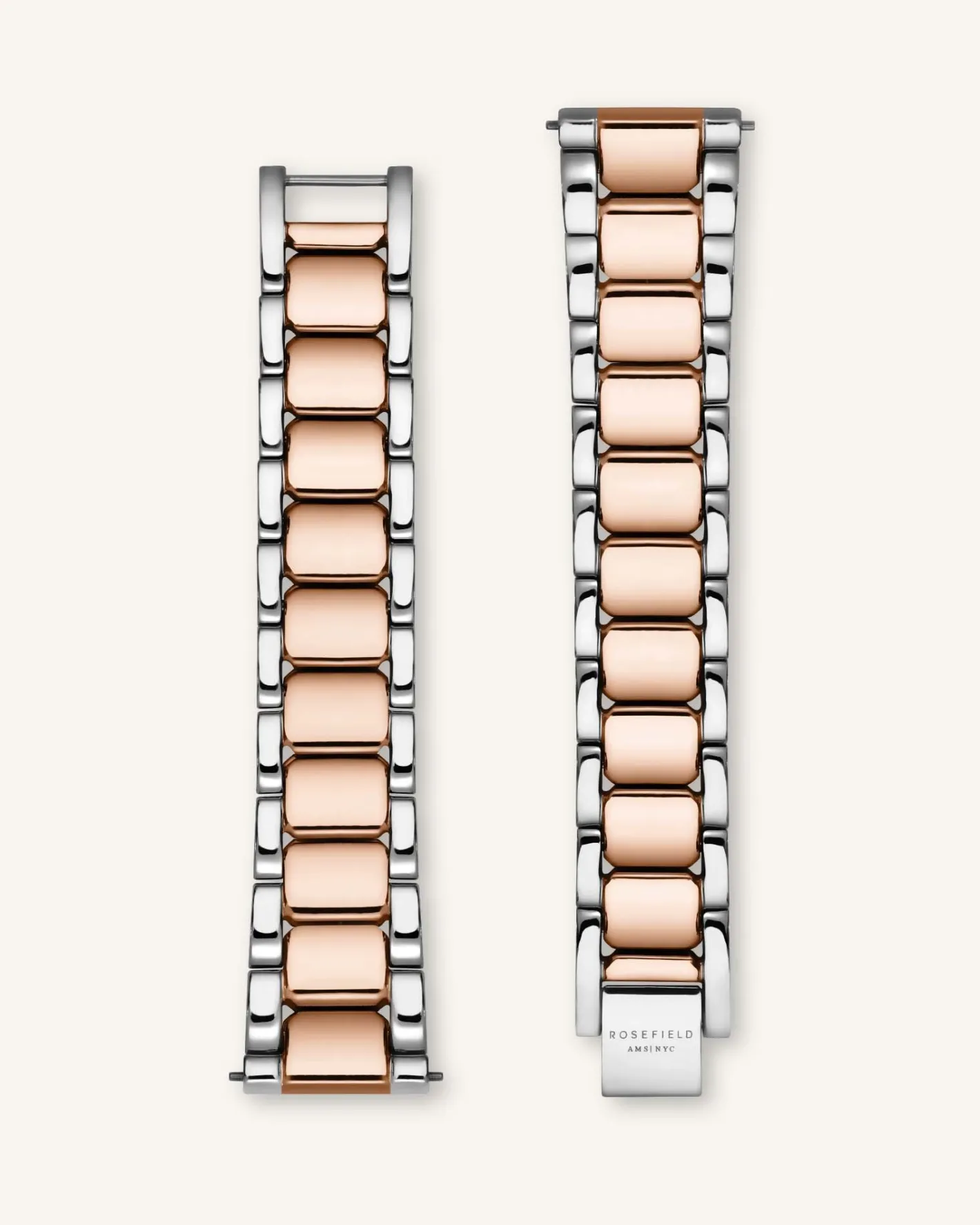 Rosefield Silver-Rose Gold Strap Online