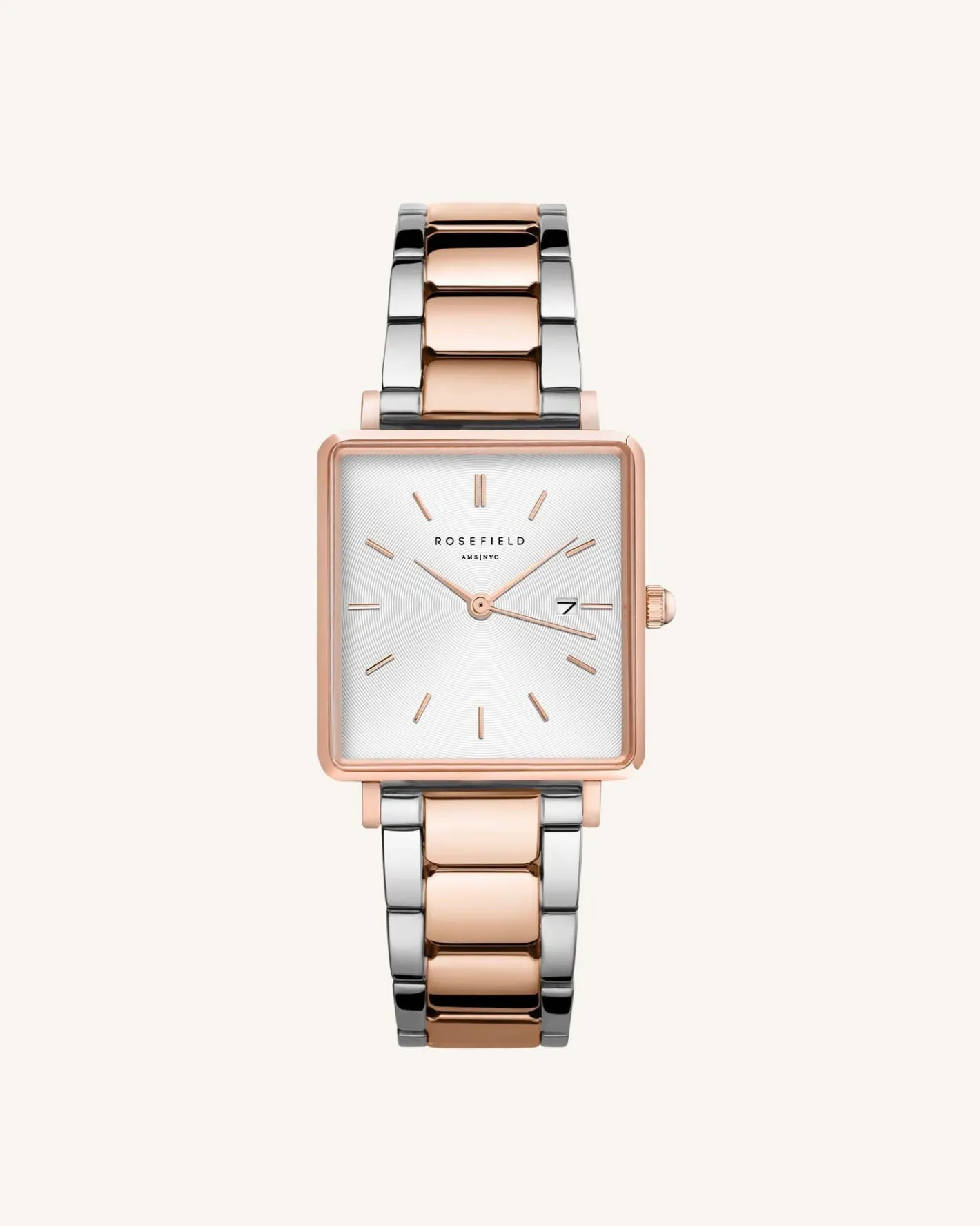 Rosefield Silver-Rose Gold Strap Online