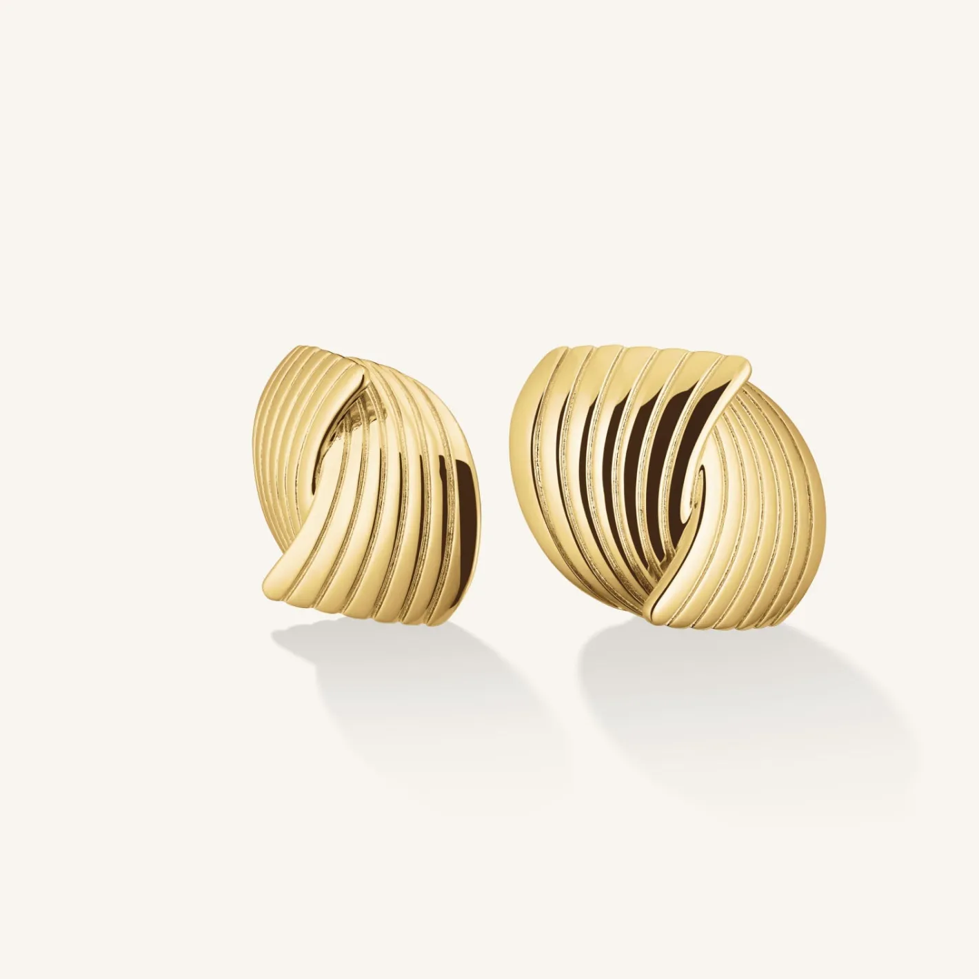 Rosefield Simple Knot Earrings New