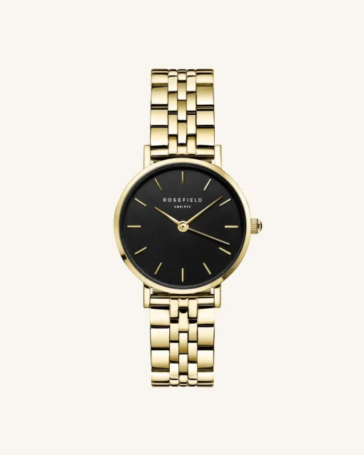 Rosefield Small Edit Black Gold Fashion
