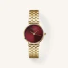 Rosefield Small Edit Burgundy Hot