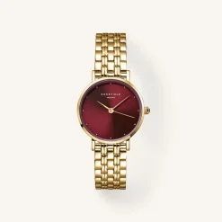Rosefield Small Edit Burgundy Hot