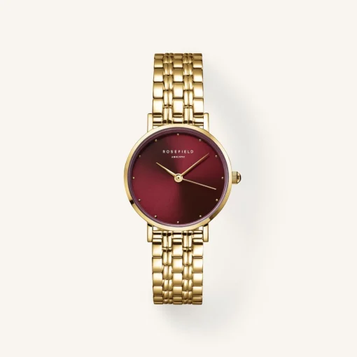Rosefield Small Edit Burgundy Hot