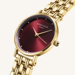 Rosefield Small Edit Burgundy Hot