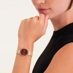 Rosefield Small Edit Burgundy Hot