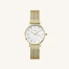 Rosefield Small Edit Mesh Gold Sale