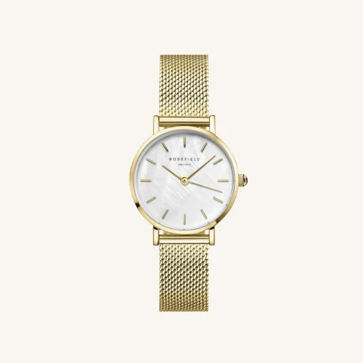 Rosefield Small Edit Mesh Gold Sale